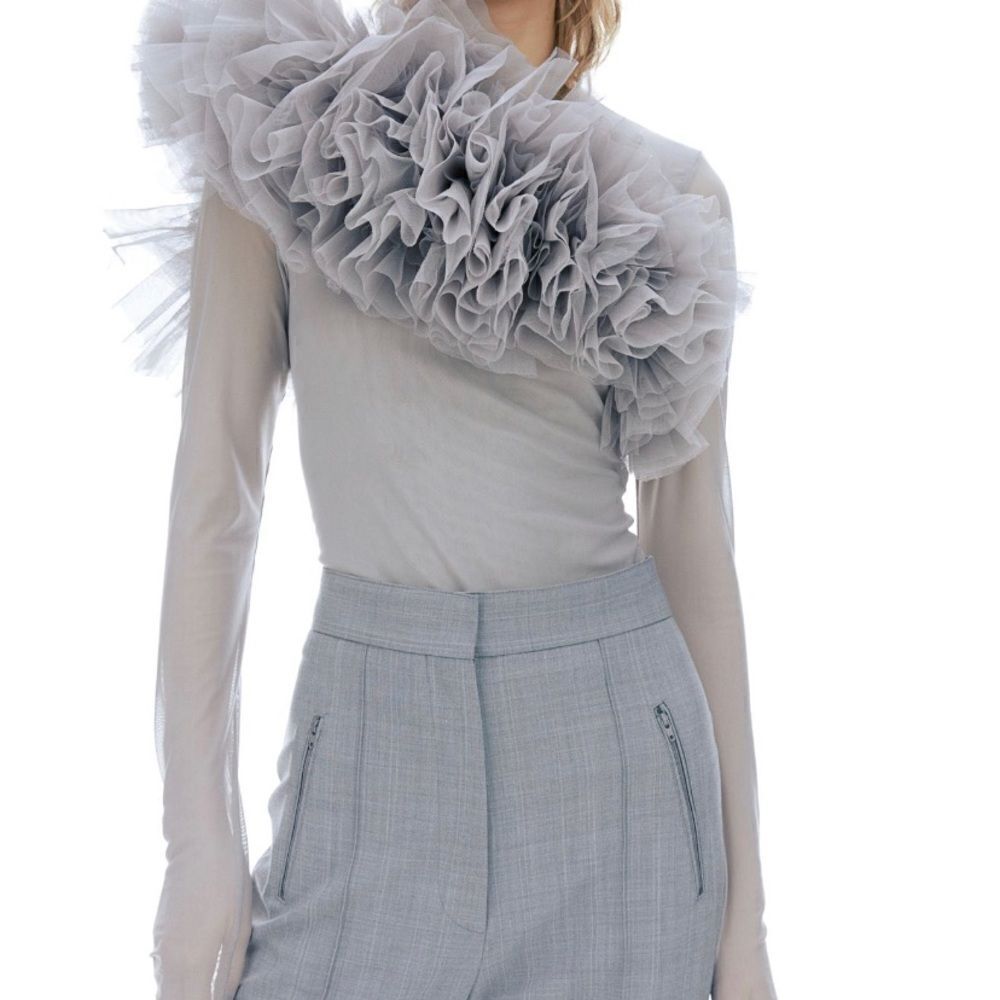 H&M Studio Ruffle Top New - Picture 5 of 8